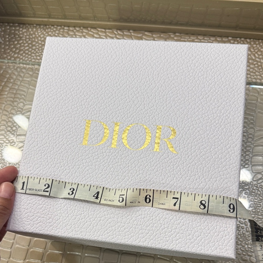 Dior Luxurious White and Gold Gift Box